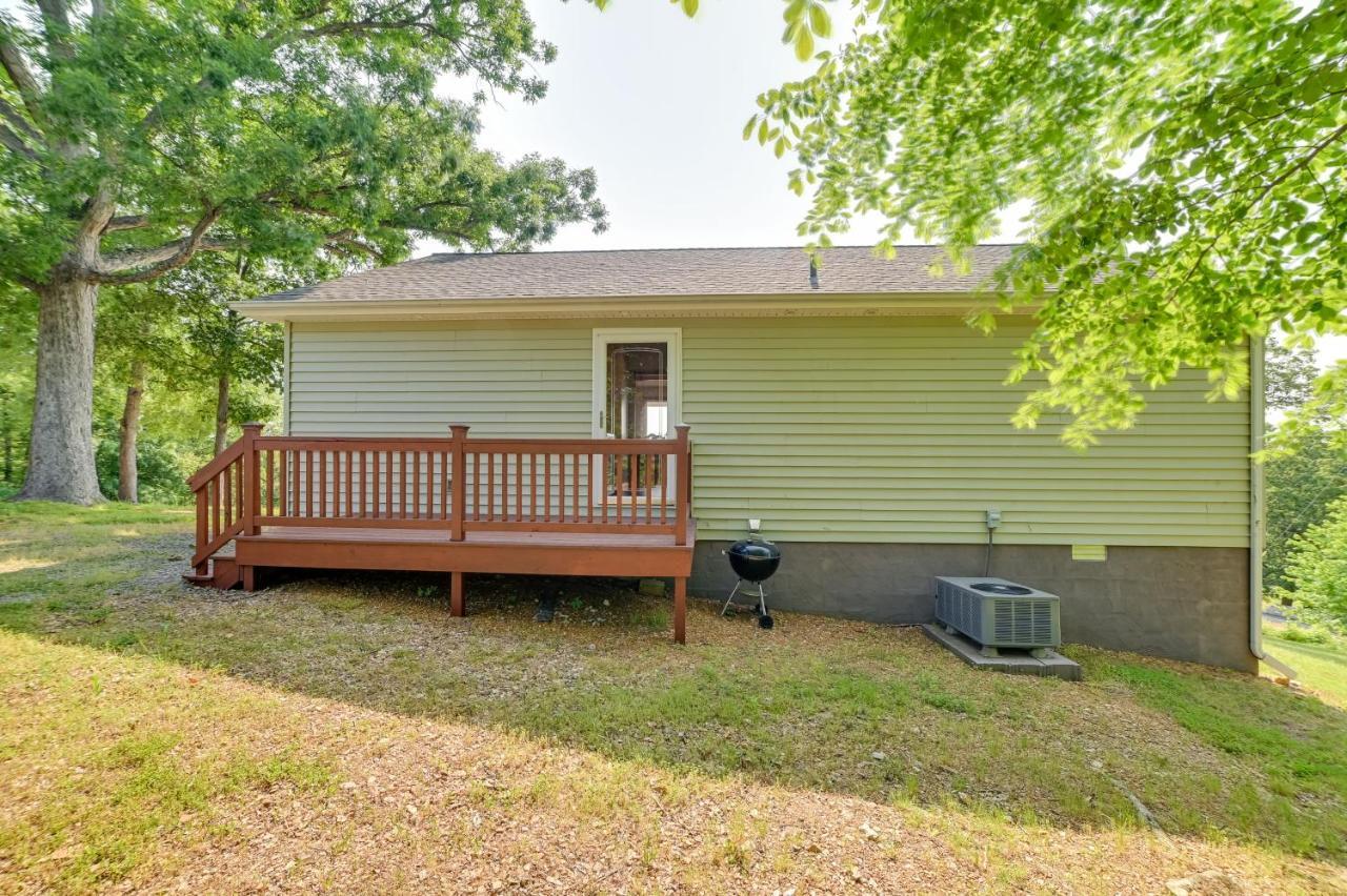 Kentucky Lake Getaway With Lookout Deck, Water View! New Concord Buitenkant foto