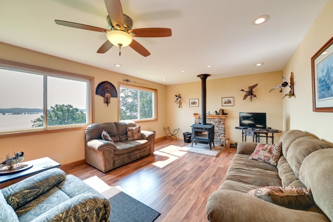 Kentucky Lake Getaway With Lookout Deck, Water View! New Concord Buitenkant foto